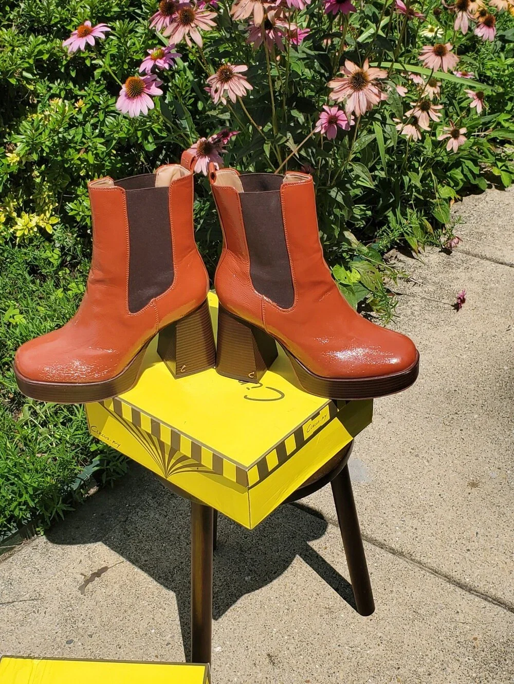 EUC - Circus by Sam Edelman Women’s Stace Platform Boot Size 10M Burnt Toffee
